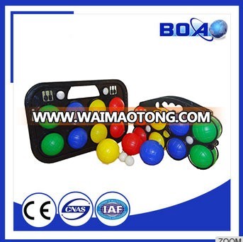 Cheap price High quality Plastic 8 piece packing Bocce Ball set