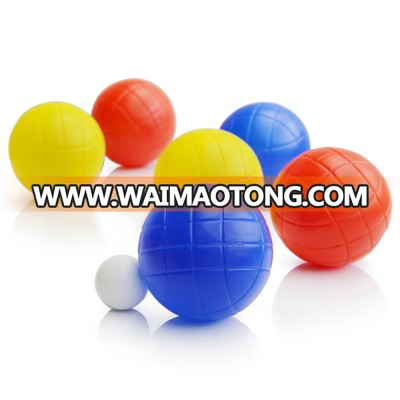 Low Price plastic Bocce Ball petangque boules