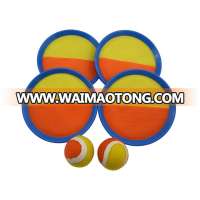 Beach catch racket/Plastic catch racket ball set for promotion gift